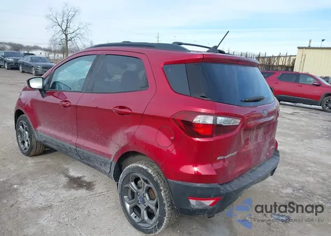 2018 Ford Ecosport Ses z USA, uszkodzony, nr VIN MAJ6P1CL7JC177488
